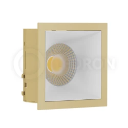 Больше о товаре Встраиваемый светильник LeDron RISE KIT 1 Gold/White