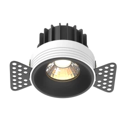 Больше о товаре Встраиваемый светильник Maytoni Technical Downlight Round DL058-12W3K-TRS-B