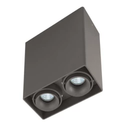 Больше о товаре Накладной светильник Donolux DL18611/02WW-SQ Shiny black
