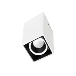 Больше о товаре Накладной светильник Donolux DL18415/11WW-SQ White/Black Dim