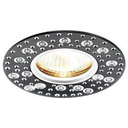 Больше о товаре Встраиваемый светильник Ambrella light Classic A801 BK/AL