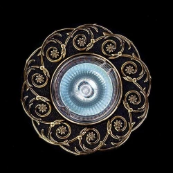 Больше о товаре Встраиваемый светильник Artglass Spot 52 Brass Antique