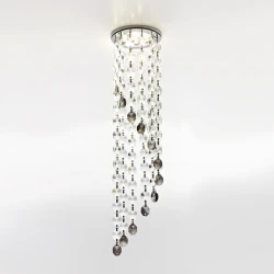 Больше о товаре Встраиваемый светильник Ambrella light Crystal K3440 CL/BK/CH