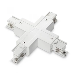 Больше о товаре Коннектор X-образный Ideal Lux Link Trimless X-Connector White