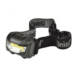 Больше о товаре Налобный светодиодный фонарь (UL-00001379) Uniel от батареек 120 лм S-HL017-C Black