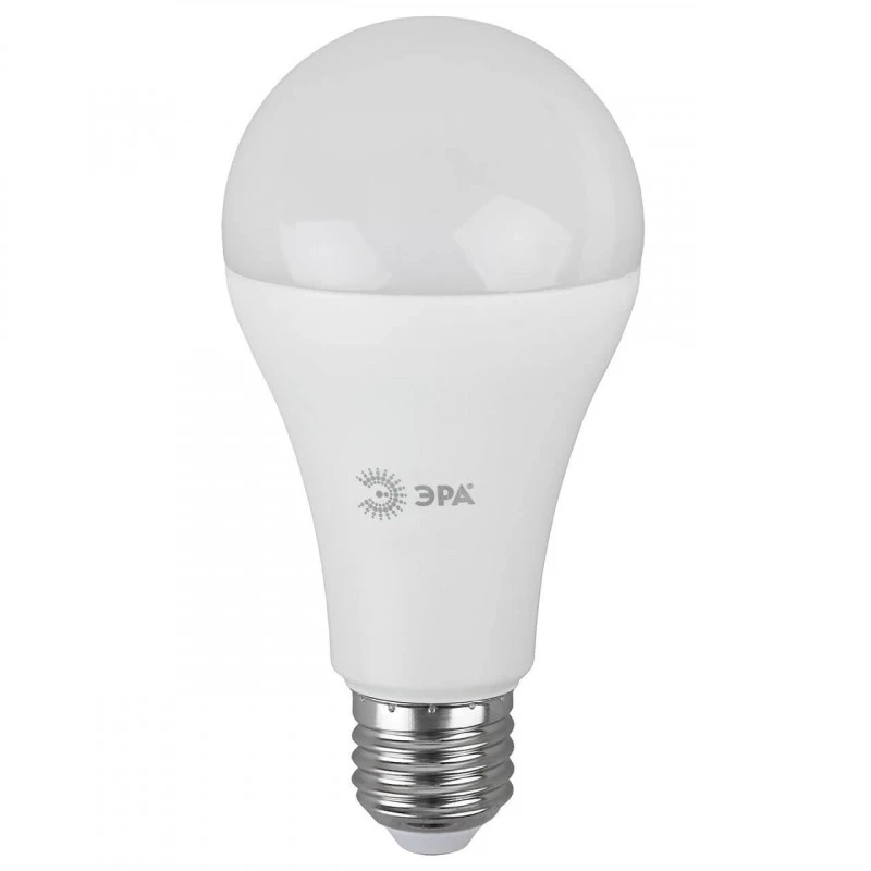 Лампа светодиодная ЭРА E27 25W 4000K матовая LED A65-25W-840-E27 R Б0048010