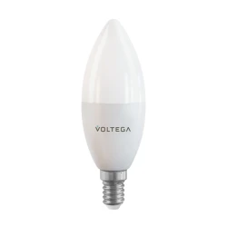 Больше о товаре Лампа светодиодная диммируемая Voltega E14 5W 2700К матовая VG-C37E14cct-WIFI-5W 2427