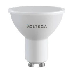 Больше о товаре Лампа светодиодная диммируемая Voltega VG GU10 5,5W 3000-6500K матовая 2426